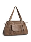 PIECES PCPIHANNA LEATHER BAG FC Bags 17076422 Taupe Gray Bubble