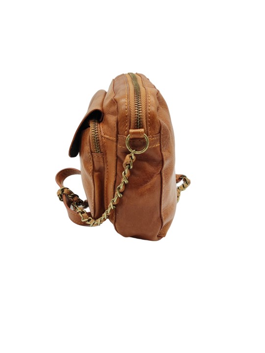PIECES PCNAINA LEATHER CROSS BODY FC NOOS Bags 17063358 Rootbeer