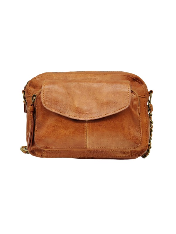 PIECES PCNAINA LEATHER CROSS BODY FC NOOS Bags 17063358 Rootbeer