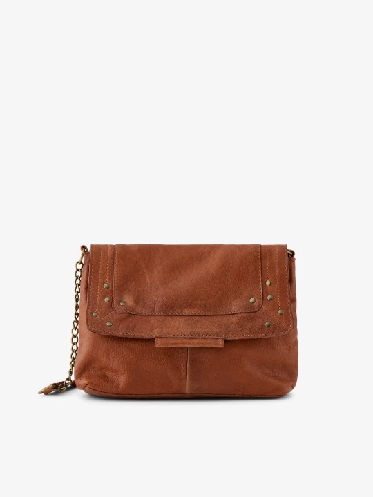 PIECES PCFELIZIA LEATHER CROSS BODY FC Bags 17116820 Rootbeer
