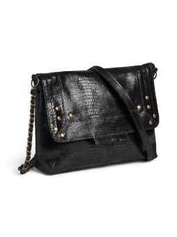 PIECES PCFELIZIA LEATHER CROSS BODY FC Bags 17116820 Black Snake