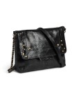 PIECES PCFELIZIA LEATHER CROSS BODY FC Bags 17116820 Black Snake
