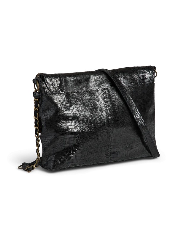 PIECES PCFELIZIA LEATHER CROSS BODY FC Bags 17116820 Black Snake