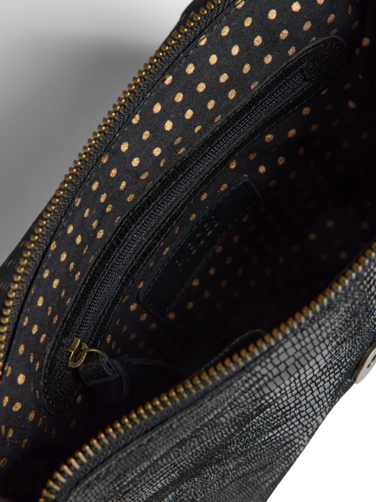 PIECES PCFELIZIA LEATHER CROSS BODY FC Bags 17116820 Black Snake