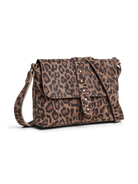 PIECES PCARIANA LEATHER CROSS BOBY BAG 17166671 Taupe Gray_Leo