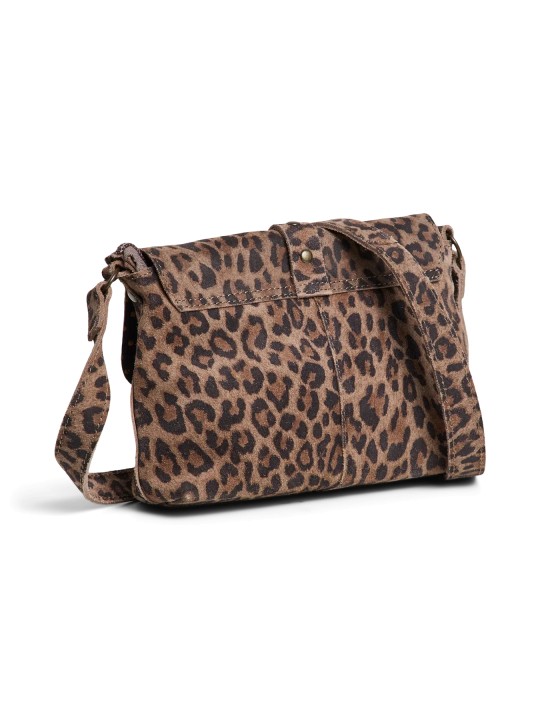 PCARIANA LEATHER CROSS BOBY BAG 17166671 Taupe Gray_Leo