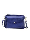 Soleil Chic Sac Bandoulière Rabat Bleu Irise IT221-Bleu Irise