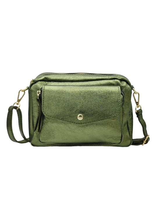 Soleil Chic Sac Bandoulière Rabat Kaki Irise