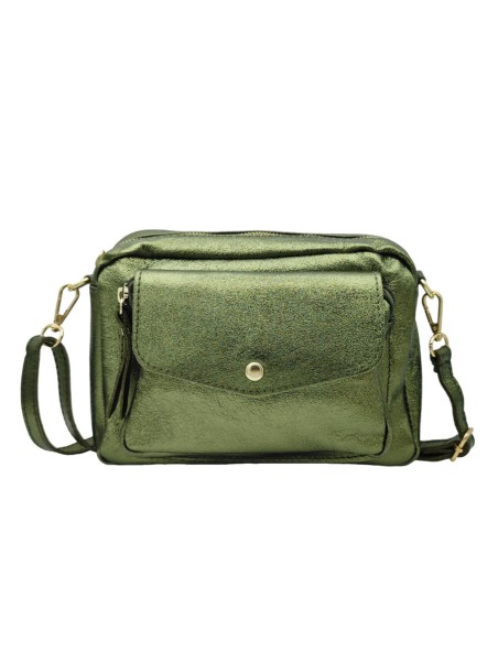 Soleil Chic Sac Bandoulière Rabat Kaki Irise