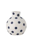 Bloomingville Fian Vase, Bleu, Céramique
