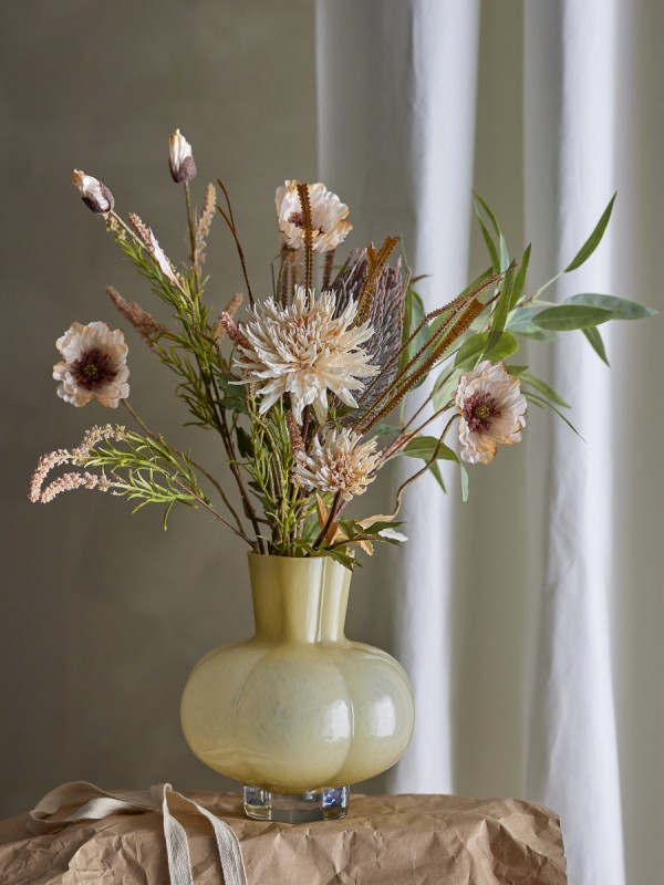 Bloomingville Poppy Tige, Nature, Fleurs artificielles