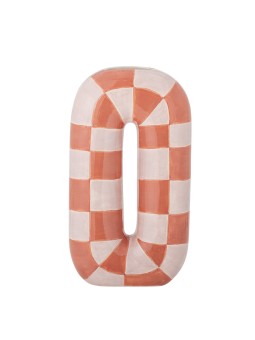 Bloomingville Mae Vase, Orange, Céramique