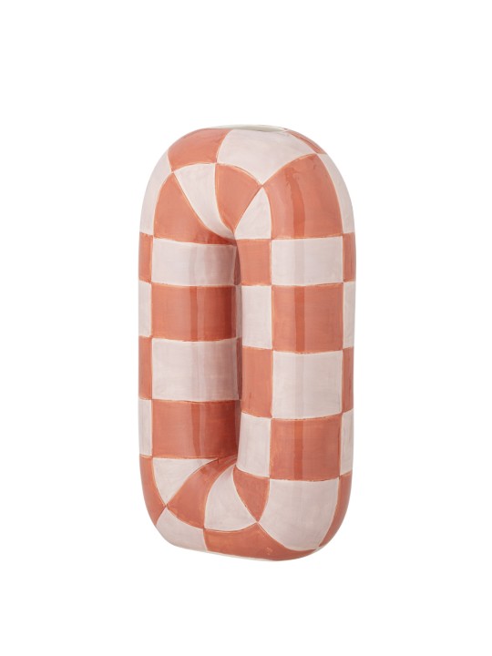 Bloomingville Mae Vase, Orange, Céramique