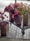 Bloomingville Chrysantemum Tige, Rose, Fleurs artificielles