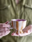 Bloomingville Willa Tasse, Multicolore, Grès