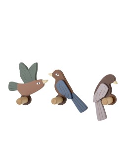 Bloomingville Lewi Crochet, Marron, FSC®100%, MDF