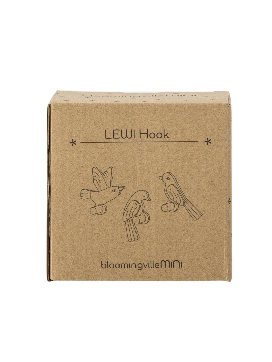 Bloomingville Lewi Crochet, Marron, FSC®100%, MDF