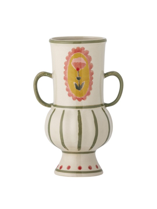 Bloomingville Odina Vase, Multicolore, Grès