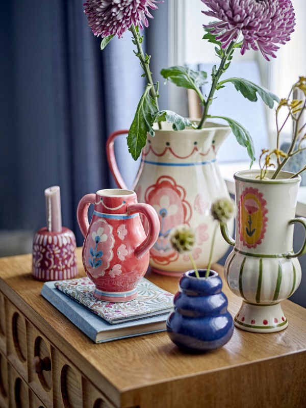 Bloomingville Odina Vase, Multicolore, Grès