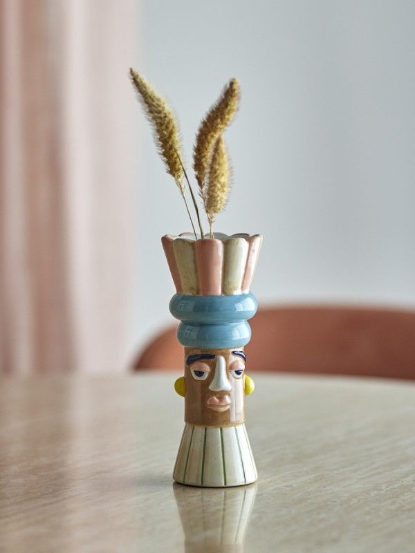Bloomingville Minio Vase, Multicolore, Céramique