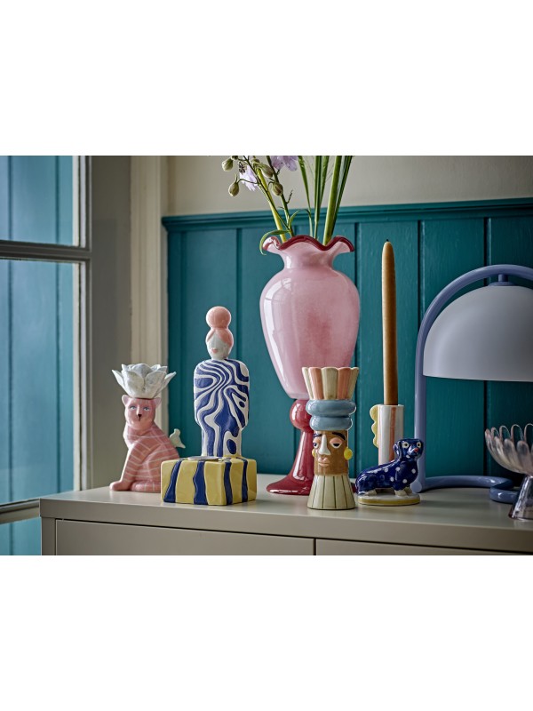Bloomingville Minio Vase, Multicolore, Céramique