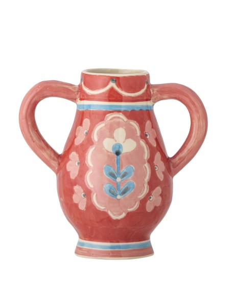 Bloomingville Odina Vase, Rose, Grès