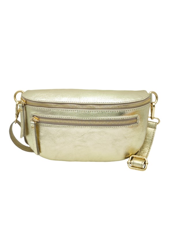 Soleil Chic Sac Banane Demi Lune M3 Or