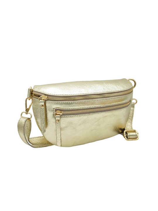 Soleil Chic Sac Banane Demi Lune M3 Or