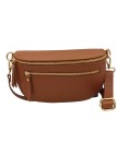 Soleil Chic Sac Banane Demi Lune M3 Graine Camel
