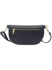 Soleil Chic Sac Banane Demi Lune M3 Graine Noir