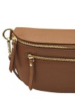 Soleil Chic Sac Banane Demi Lune M3 Graine Camel