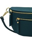 Soleil Chic Sac Banane Demi Lune M3 Graine Bleu Canard