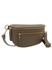Soleil Chic Sac Banane Demi Lune M3 Graine Taupe