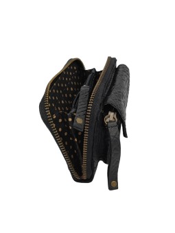 PCNAINA Portefeuille Cuir Black Snake Embo PIECES