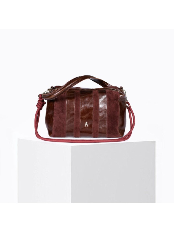 Craie Studio Mini Halo Stripe Acajou Burgundy