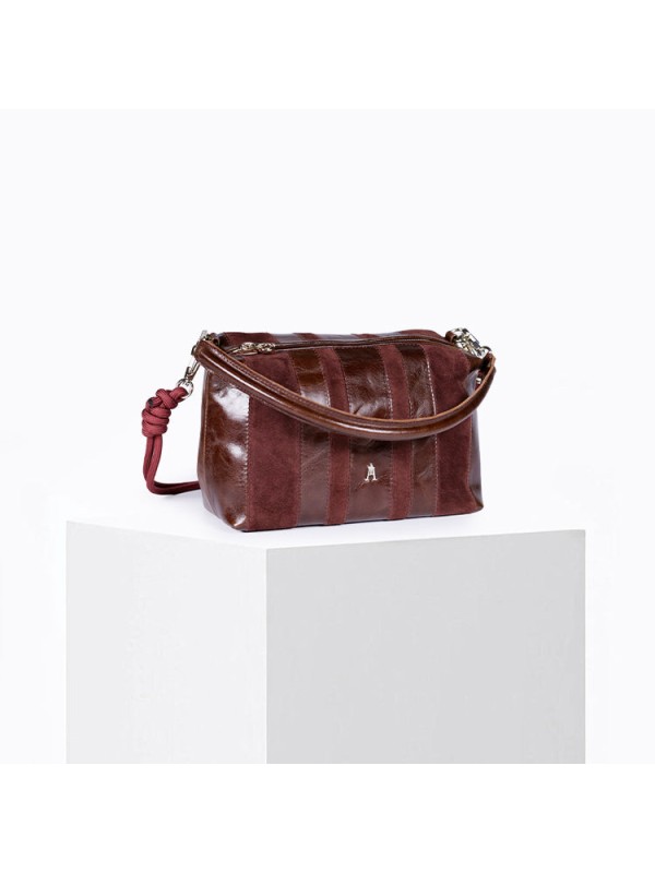 Craie Studio Mini Halo Stripe Acajou Burgundy