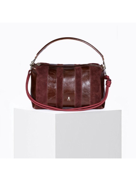Craie Studio Halo Stripe Acajou Burgundy