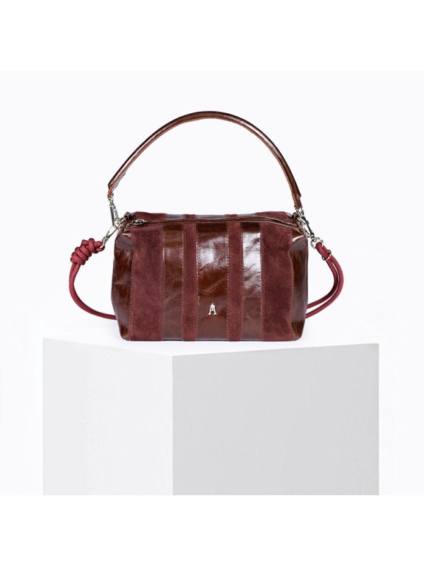 Craie Studio Mini Halo Stripe Acajou Burgundy