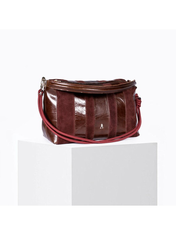 Craie Studio Halo Stripe Acajou Burgundy