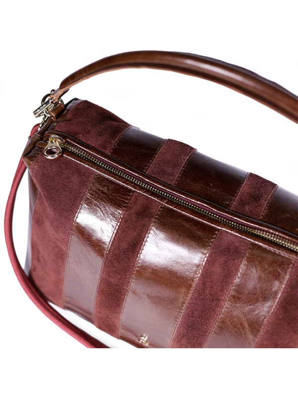 Craie Studio Halo Stripe Acajou Burgundy