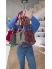 Craie Studio Halo Stripe Acajou Burgundy