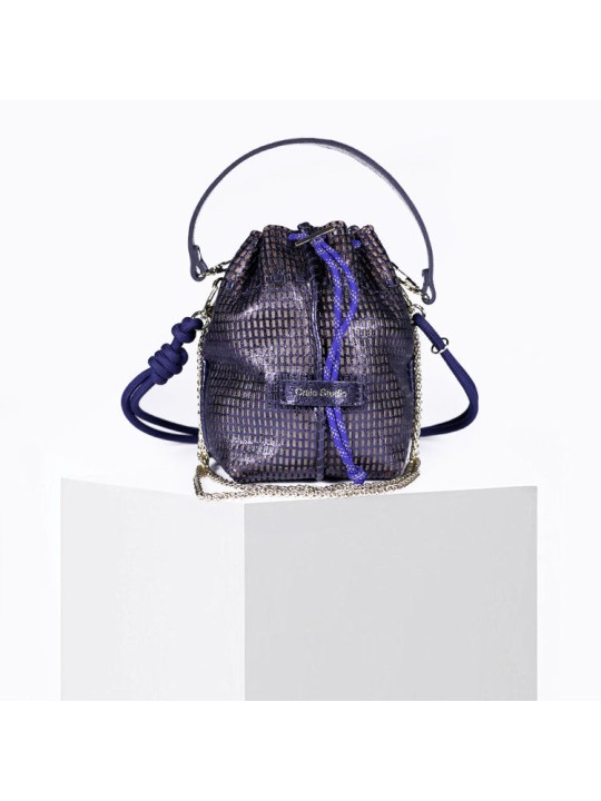 Craie Studio Bandoulière corde High Bleu