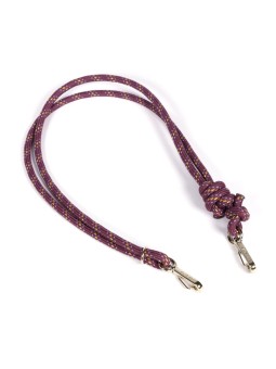 Craie Studio Bandoulière corde High Prune