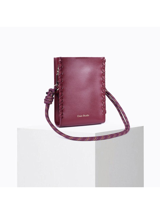 Craie Studio Bandoulière corde High Prune