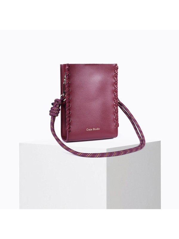 Craie Studio Bandoulière corde High Prune
