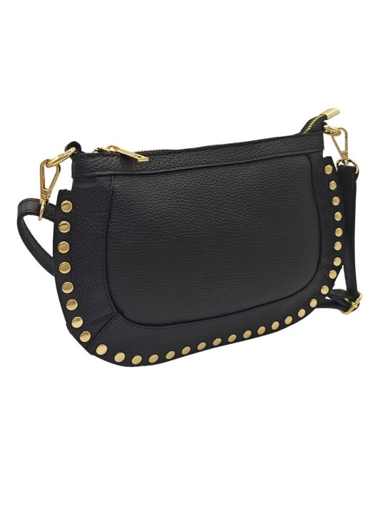 Soleil Chic Pochette Bandouliere Cloute Noir