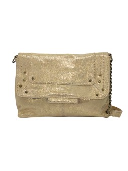 PCFELIZIA Sac bandoulière cuir Gold Snow PIECES