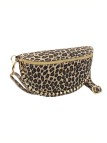 Soleil Chic Sac Banane Clouté Nubuck LEO Beige A26