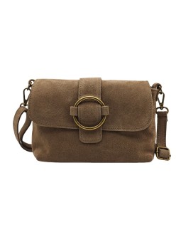 Anneau Nubuck Taupe fonce