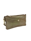 THE WAN Pochette bandouliere cuir Camomille IT112 Spark Champagne